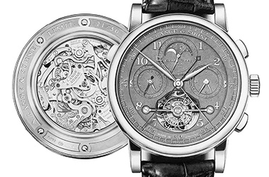 hyperrealistic watch drawing commissioned by A. Lange & Söhne
