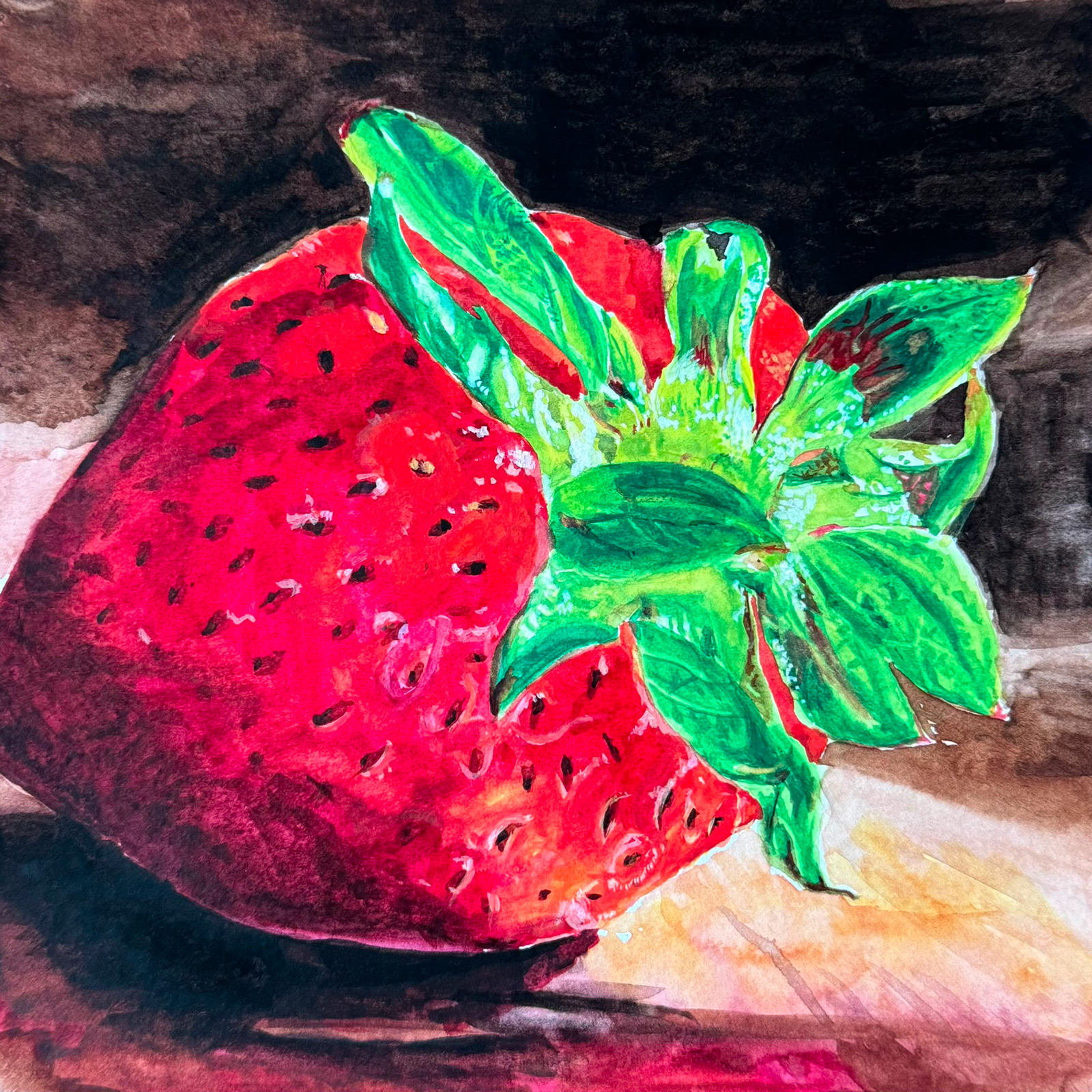 Light — watercolour artwork by Kua Ling