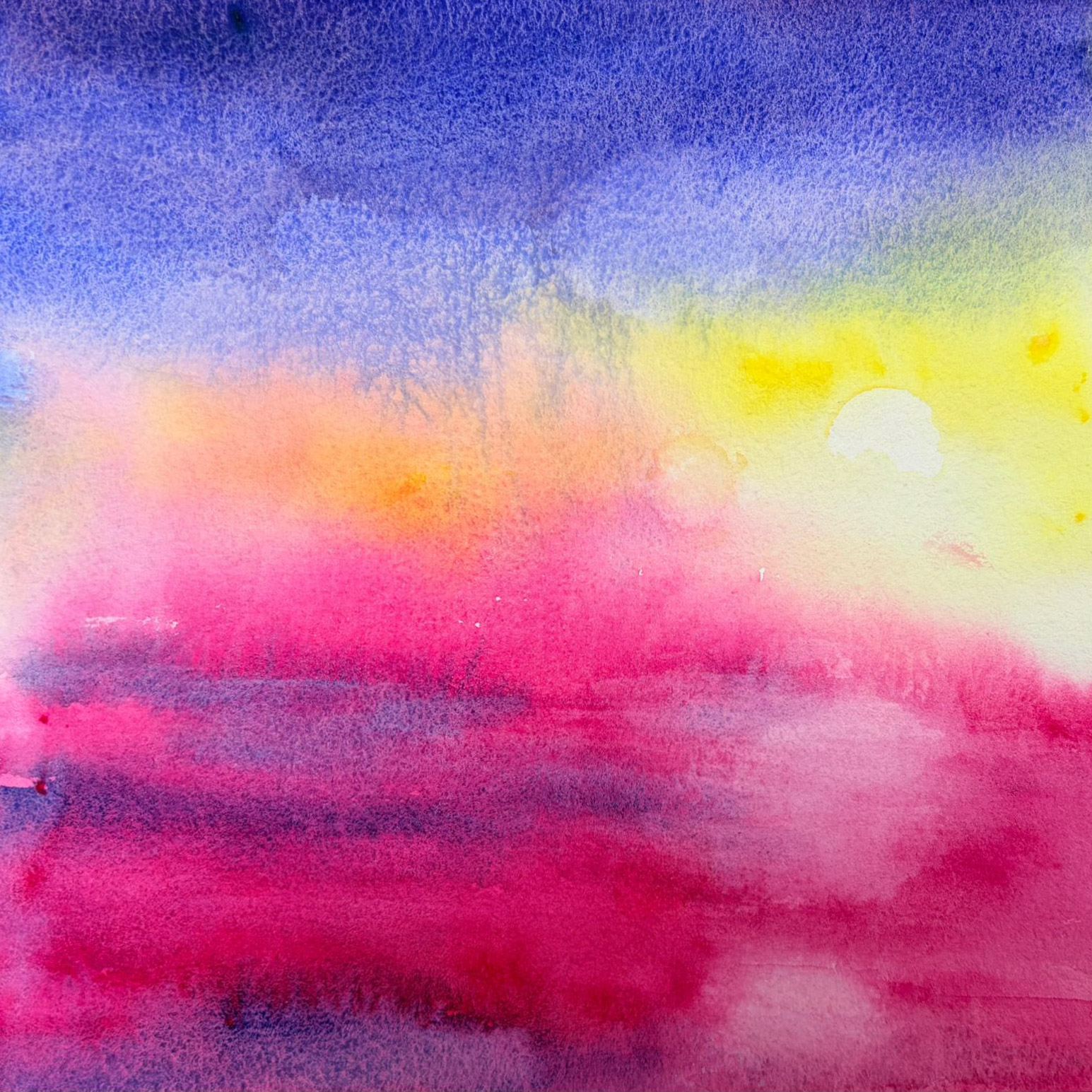 Origin — watercolour artwork by Jennie