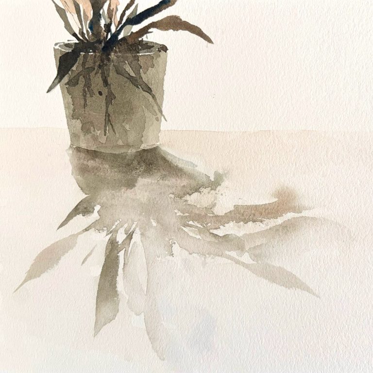Light — watercolour artwork by Jennie