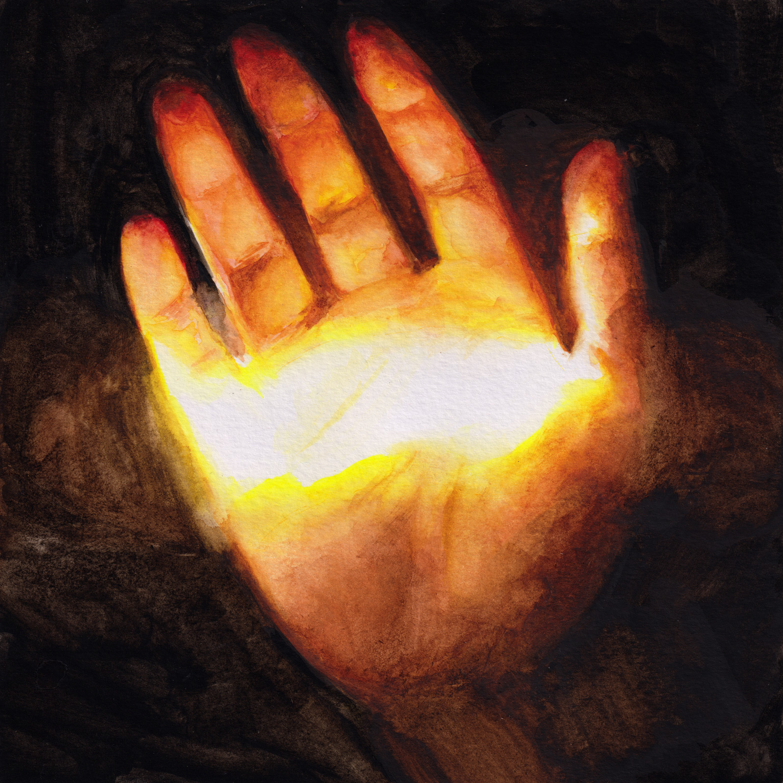 Light — watercolour artwork by Liu Ling