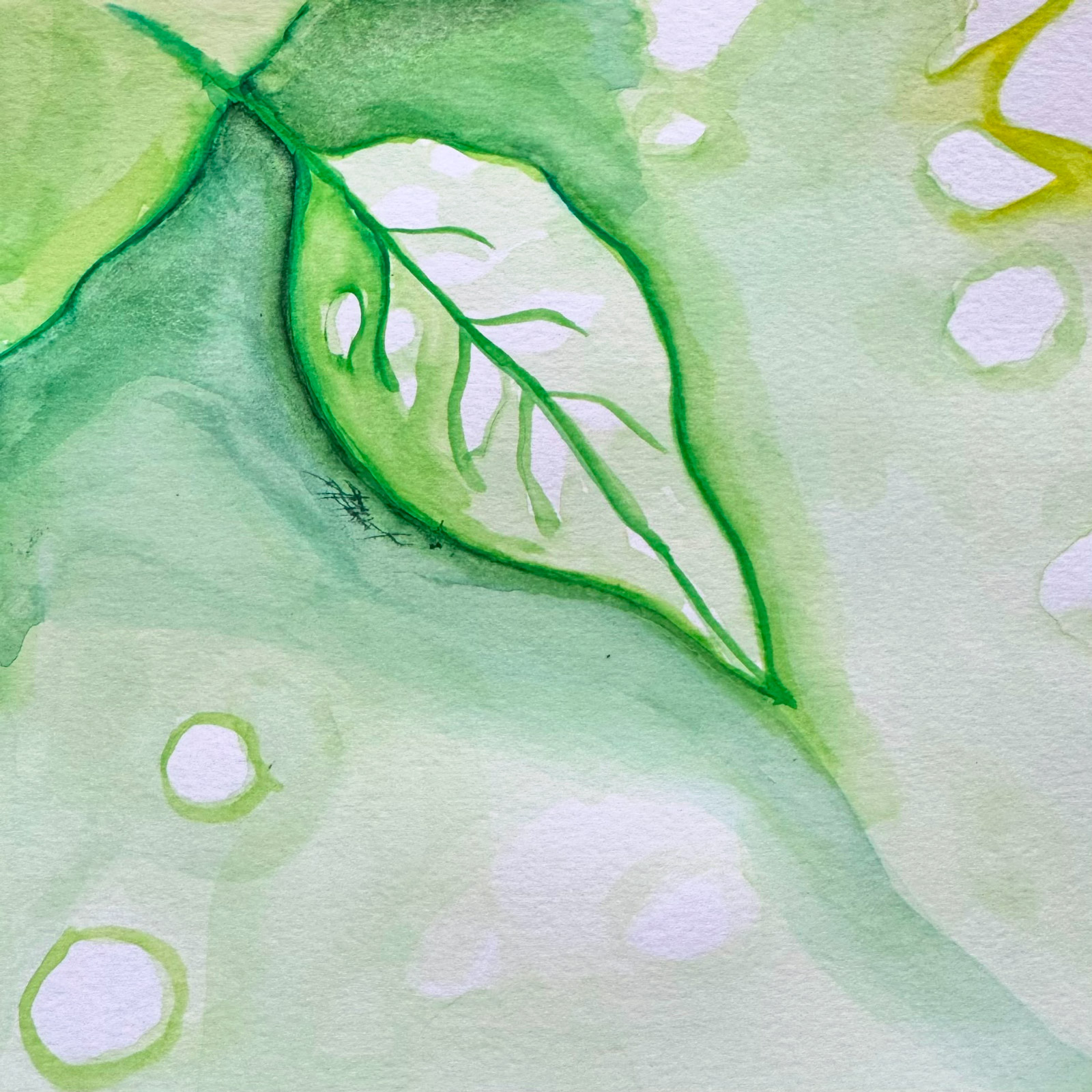 Light — watercolour artwork by Michael Wong