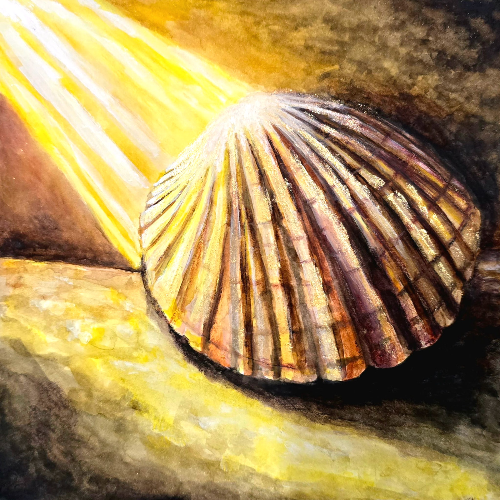 Light — watercolour artwork by Miliati Komaladi