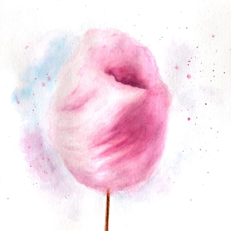 Soft — watercolour artwork by Sze Ling