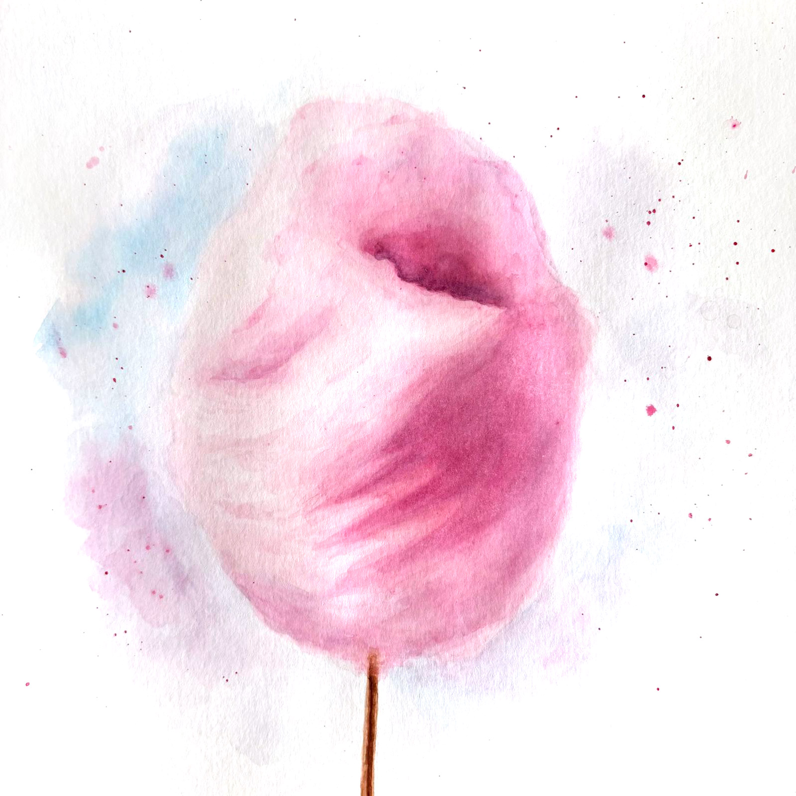 Soft — watercolour artwork by Sze Ling