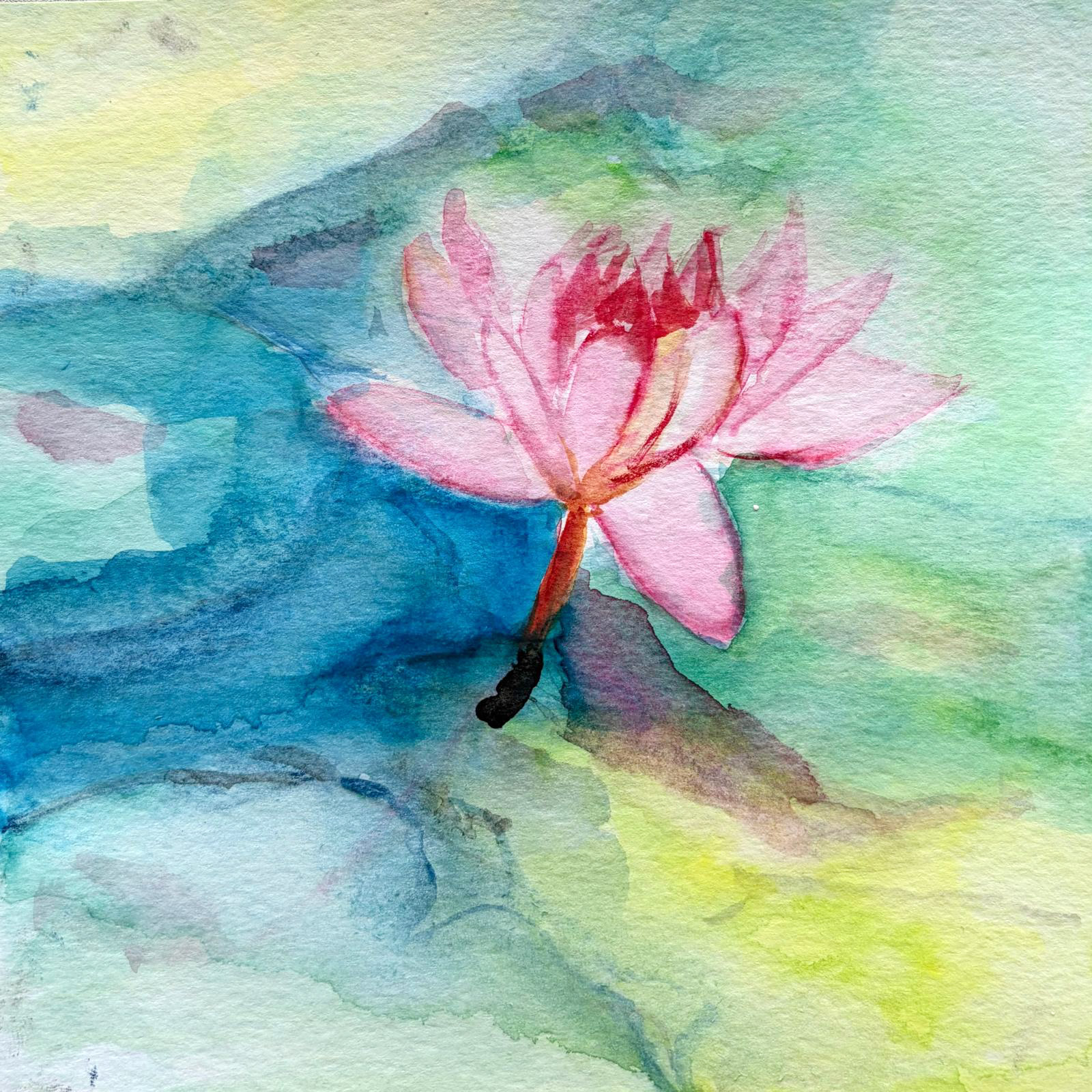 Soft — watercolour artwork by Abigail