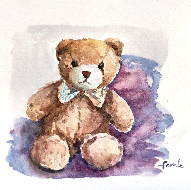 Soft — watercolour artwork by Fernie
