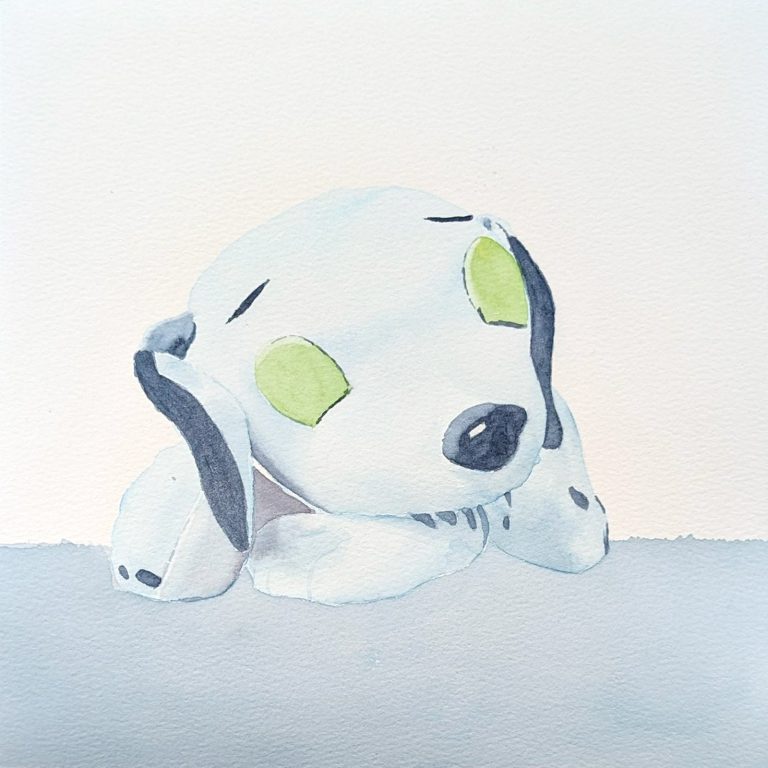Soft — watercolour artwork by Jeremy Yong