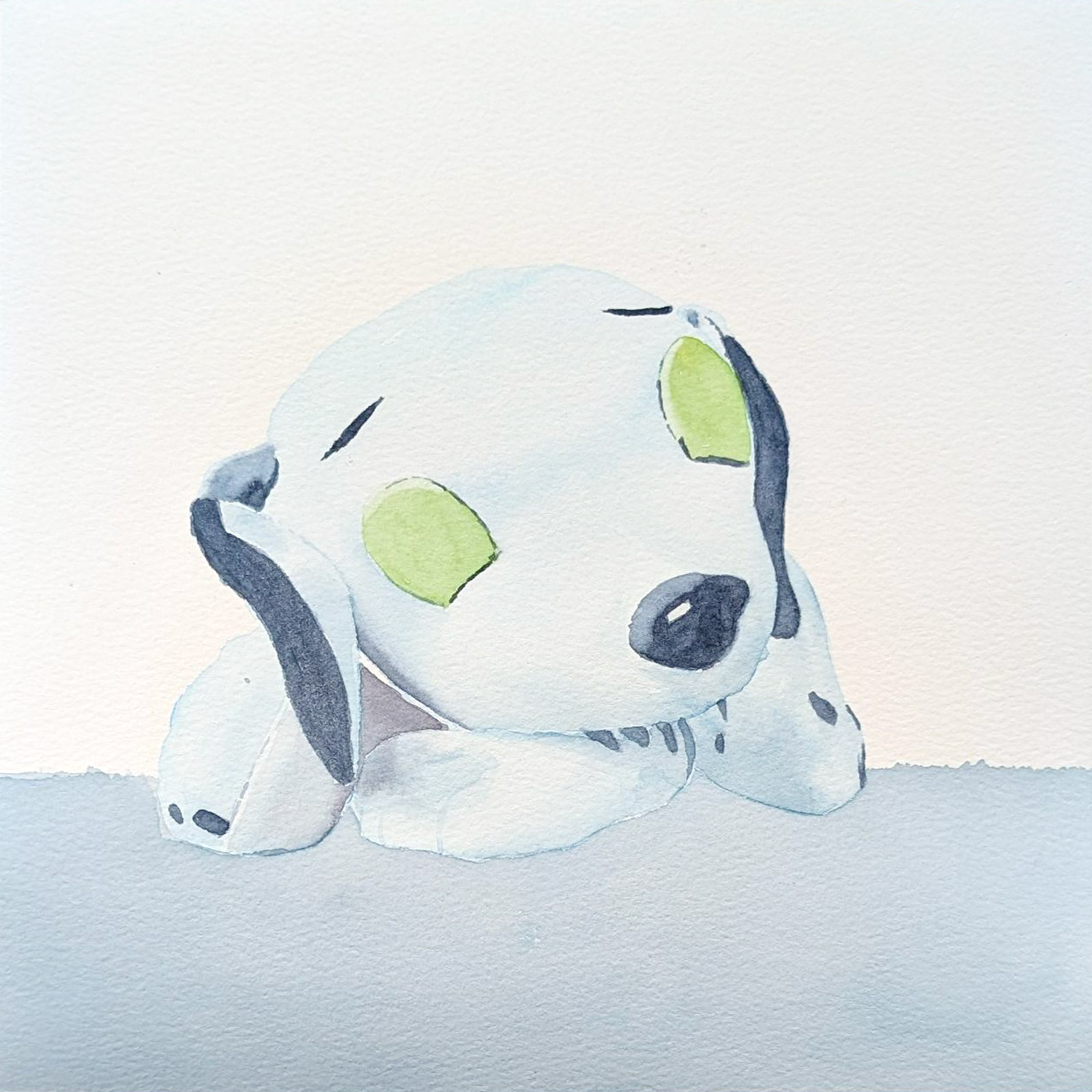 Soft — watercolour artwork by Jeremy Yong