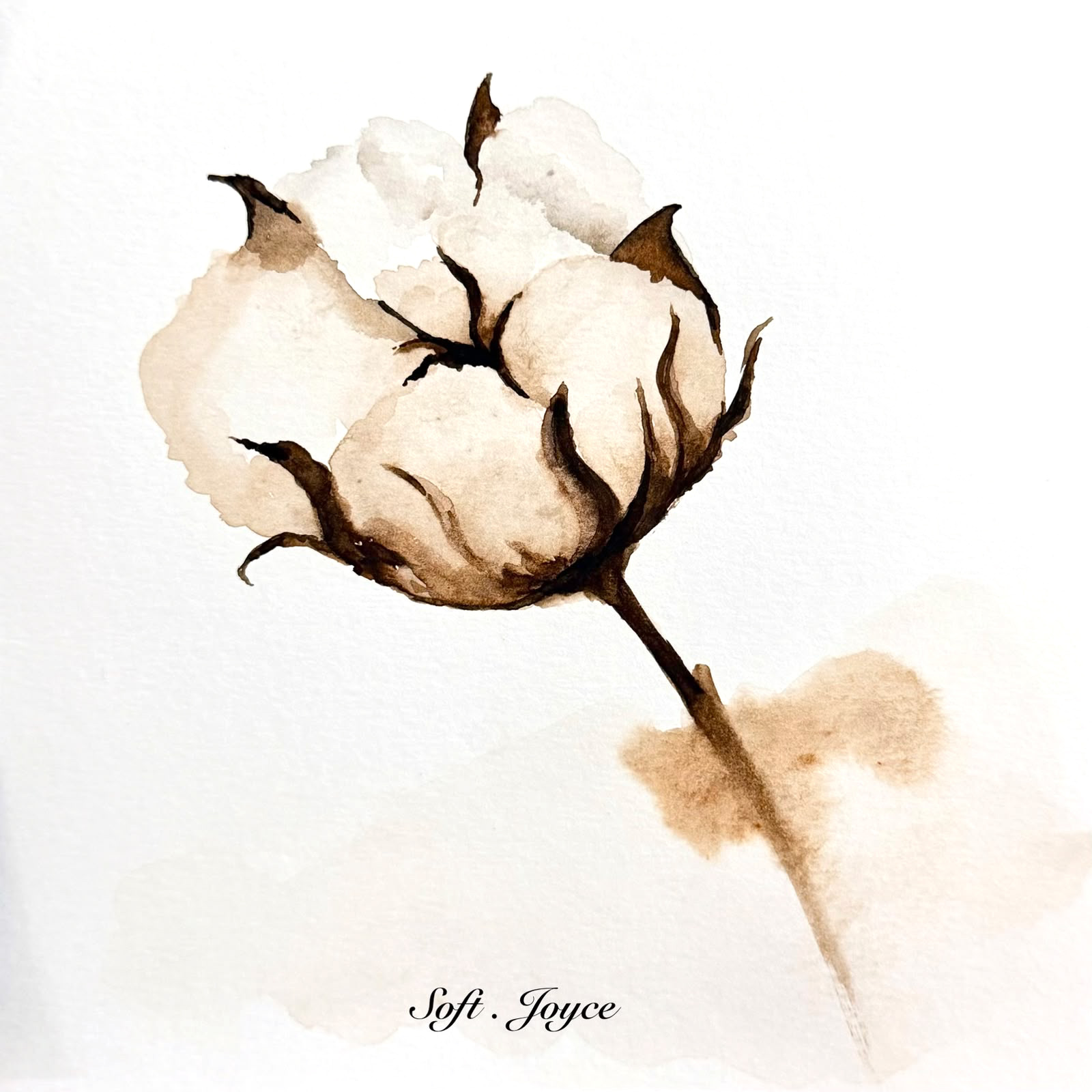 Soft — watercolour artwork by Joyce Sim