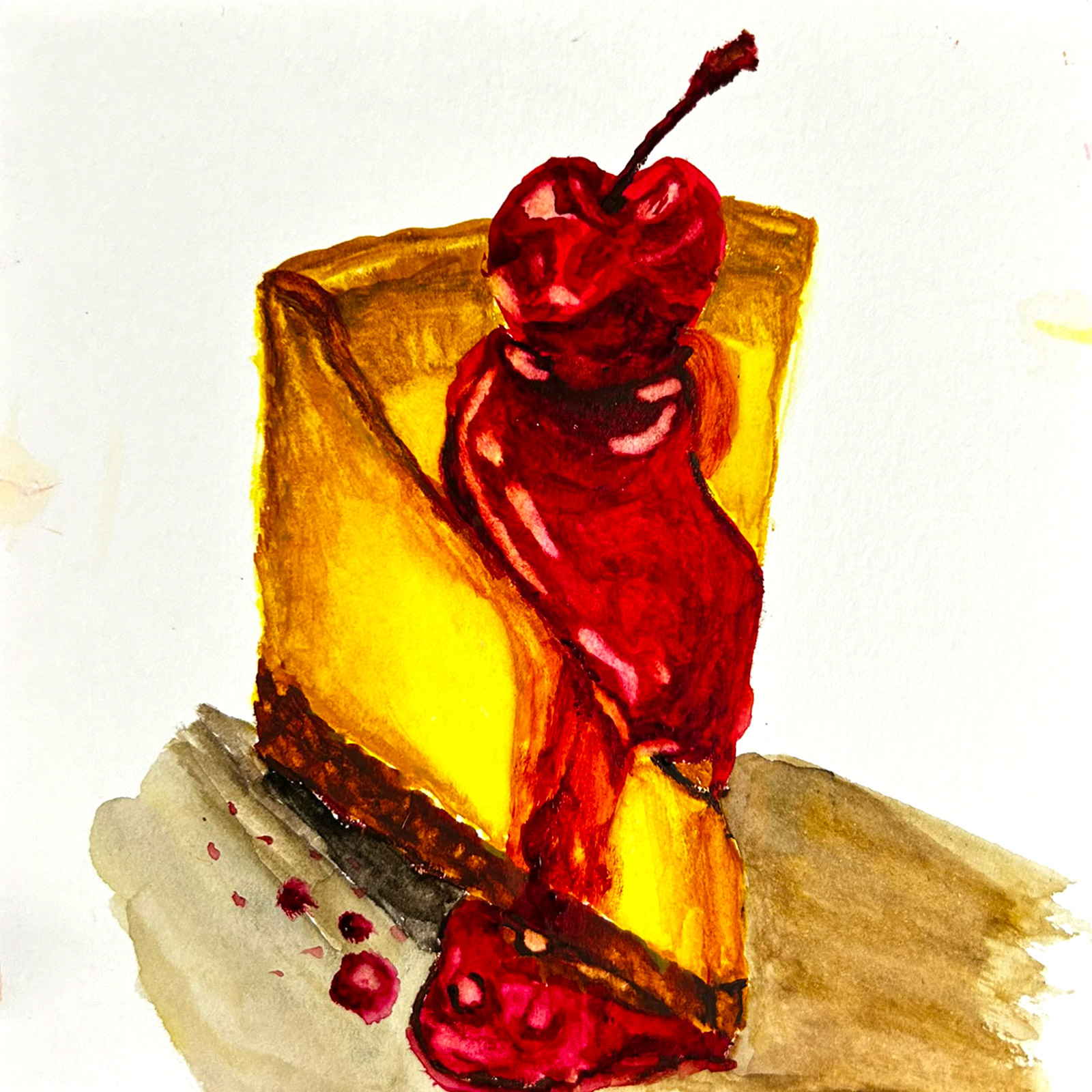 Soft — watercolour artwork by Mary Lee