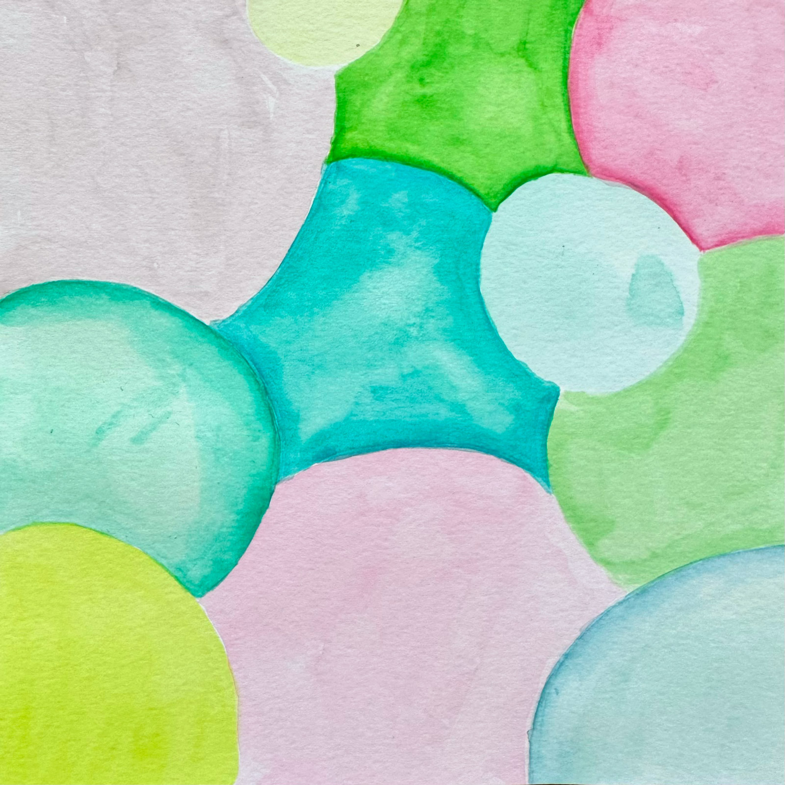 Soft — watercolour artwork by Michael Wong