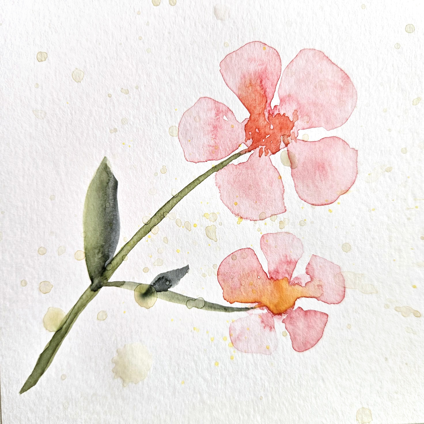 Soft — watercolour artwork by Valerie