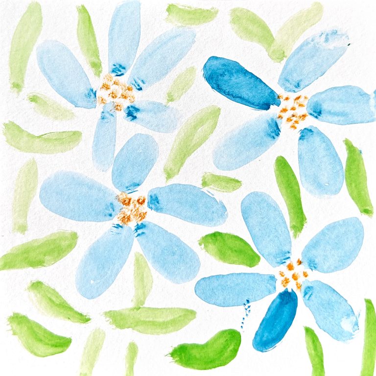 Hard — watercolour artwork by Elaine