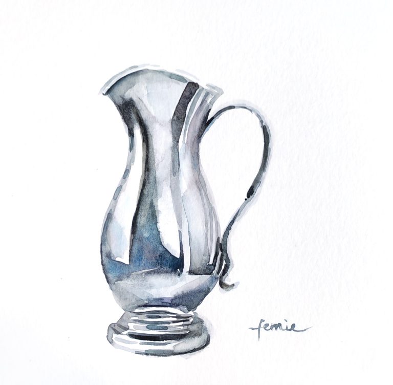 Hard — watercolour artwork by Fernie