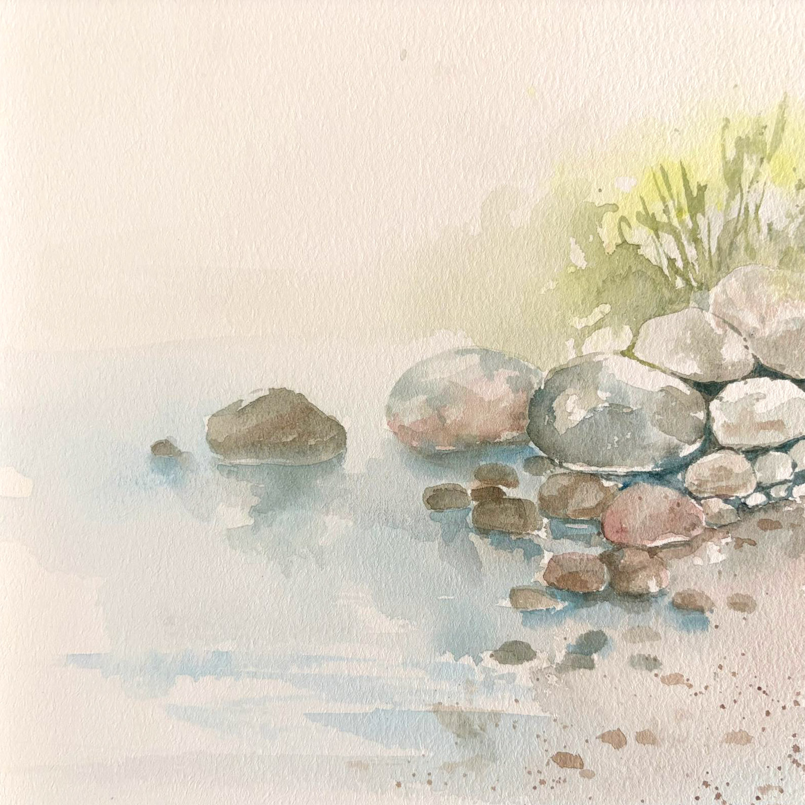 Hard — watercolour artwork by Jennie