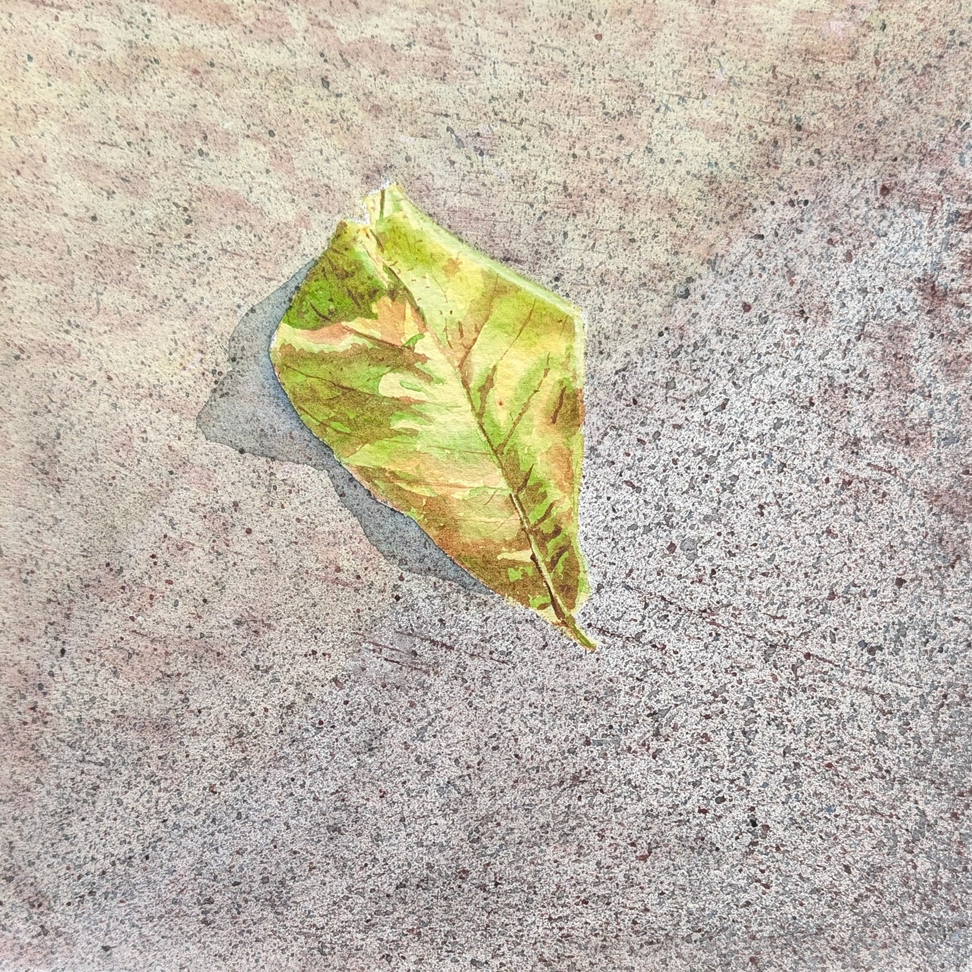 Hard — watercolour artwork by Jeremy Yong