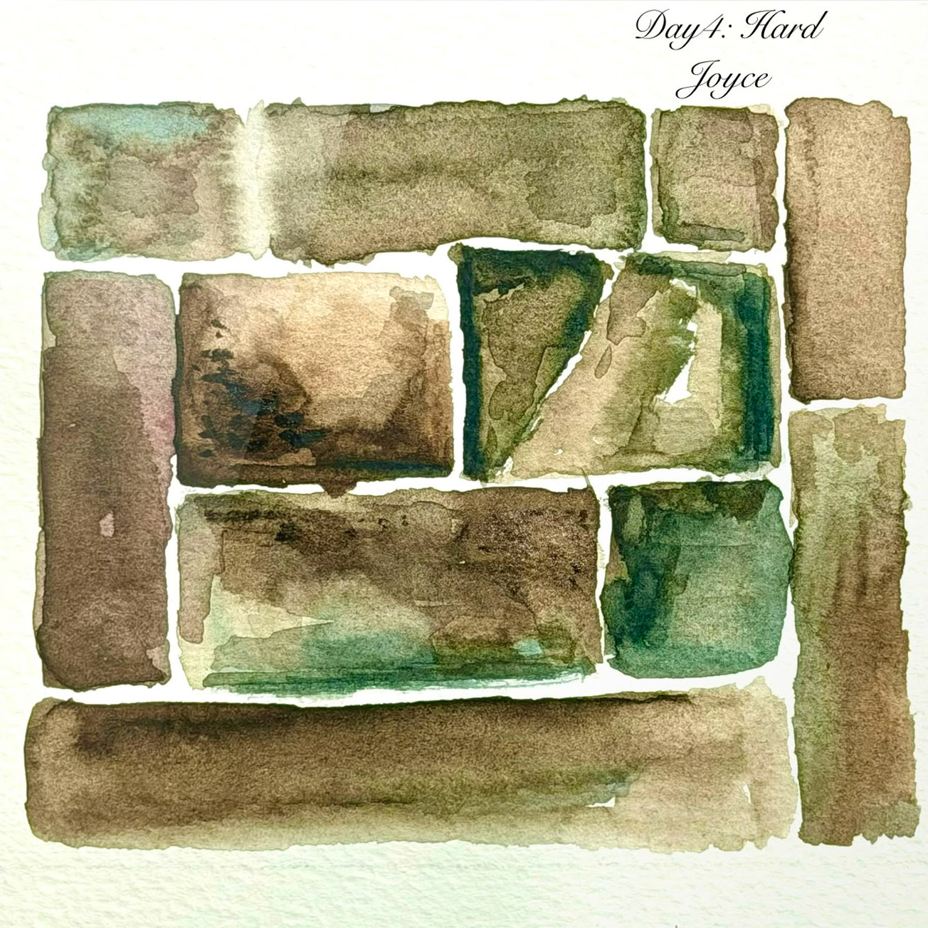 Hard — watercolour artwork by Joyce Sim