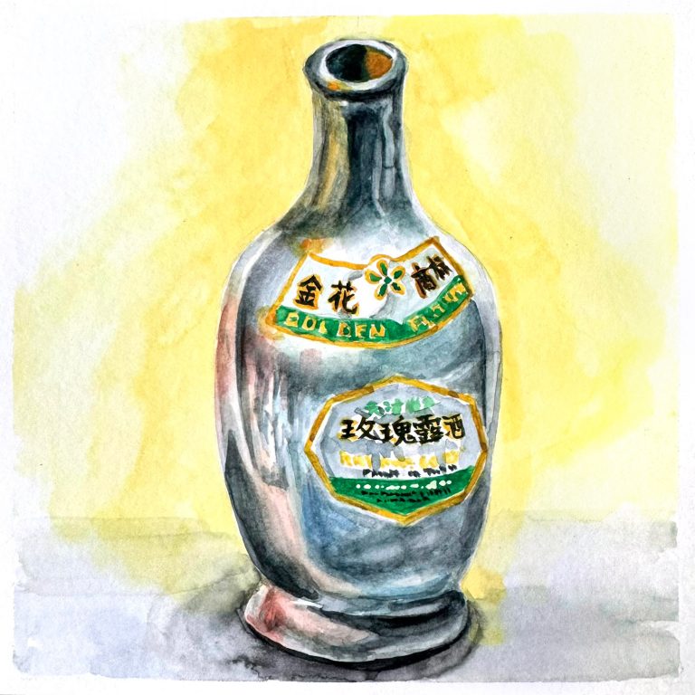 Hard — watercolour artwork by Kua Ling