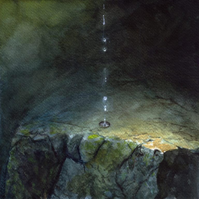 Hard — watercolour artwork by Liu Ling