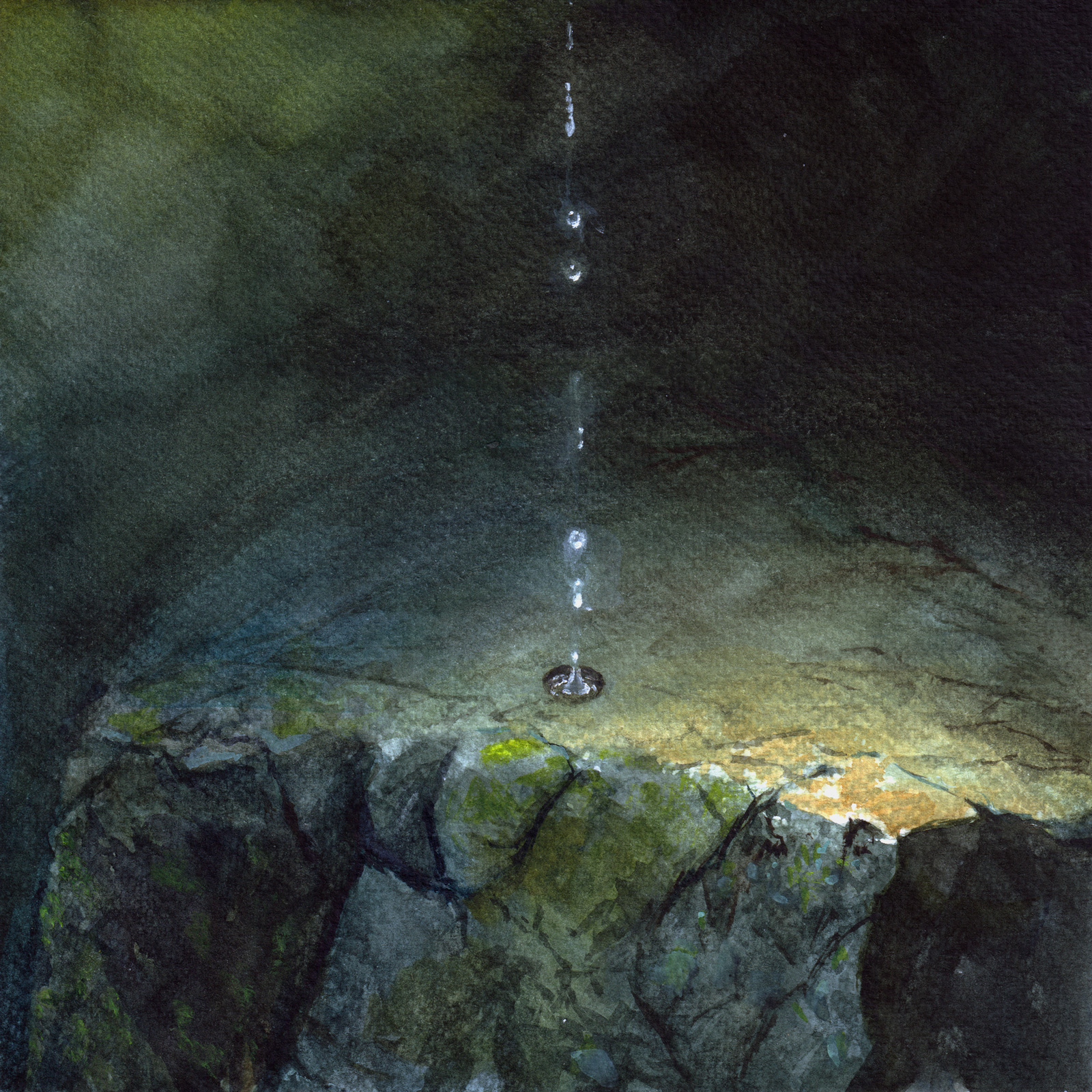 Hard — watercolour artwork by Liu Ling