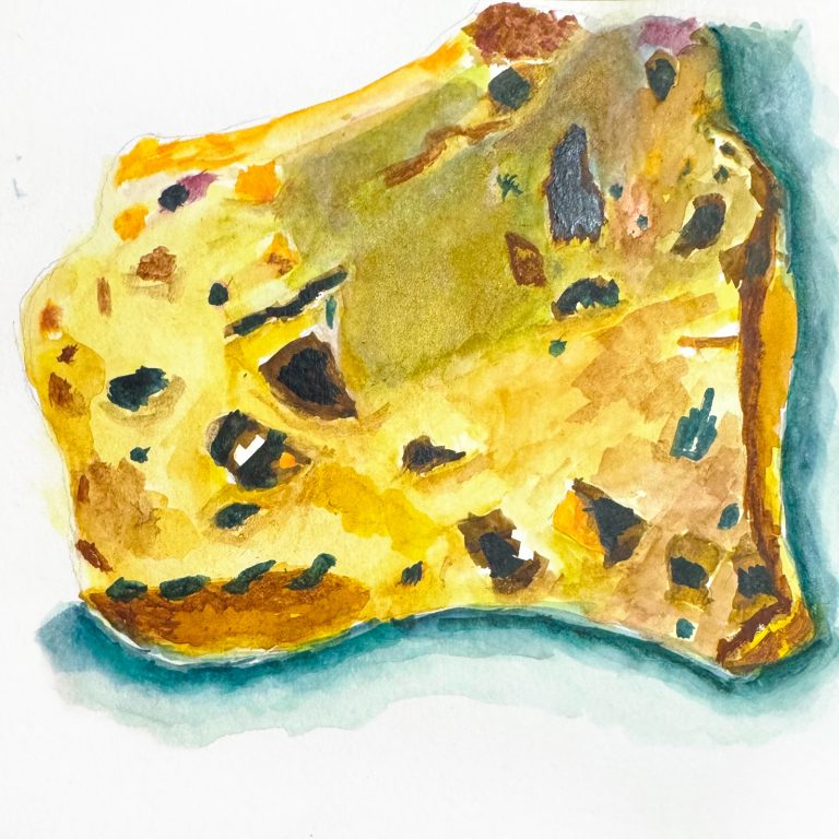 Hard — watercolour artwork by Madhavi