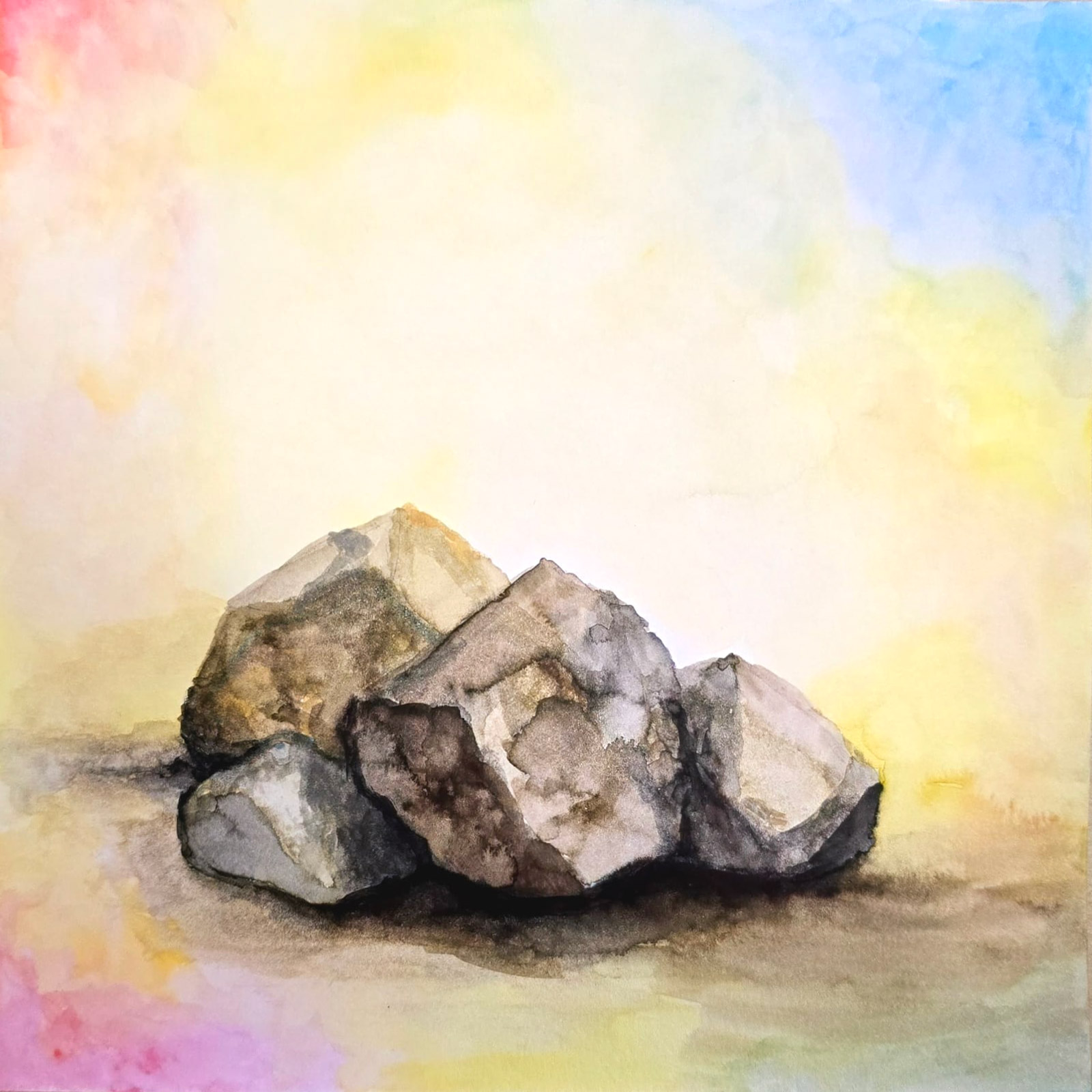 Hard — watercolour artwork by Miliati Komaladi