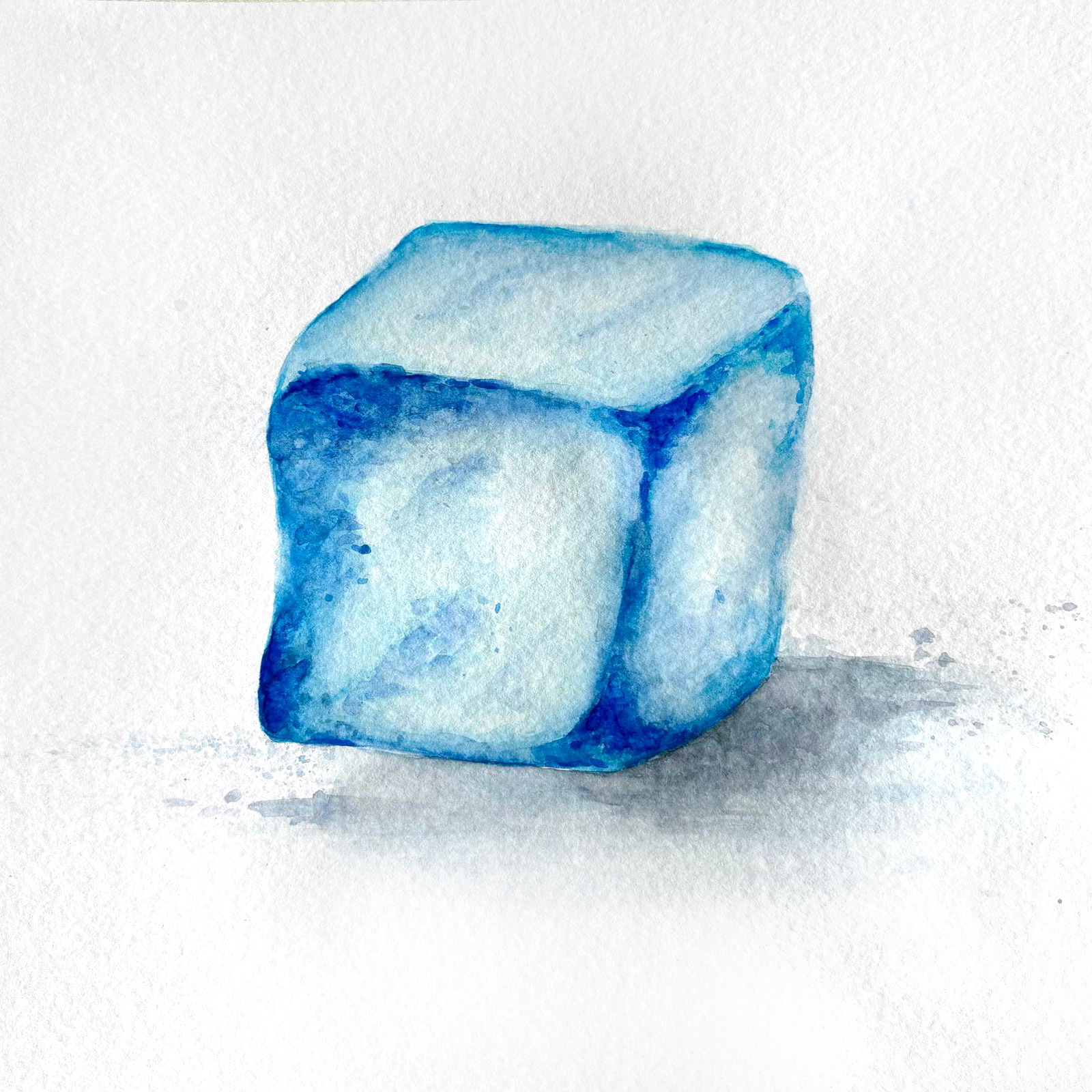 Hard — watercolour artwork by Sze Ling