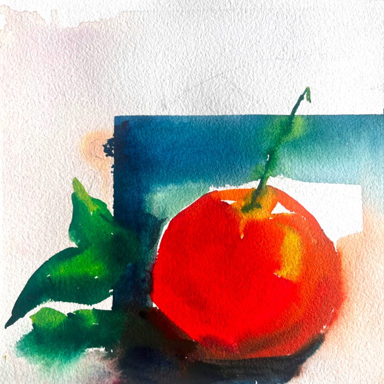 Still — watercolour artwork by Ananya