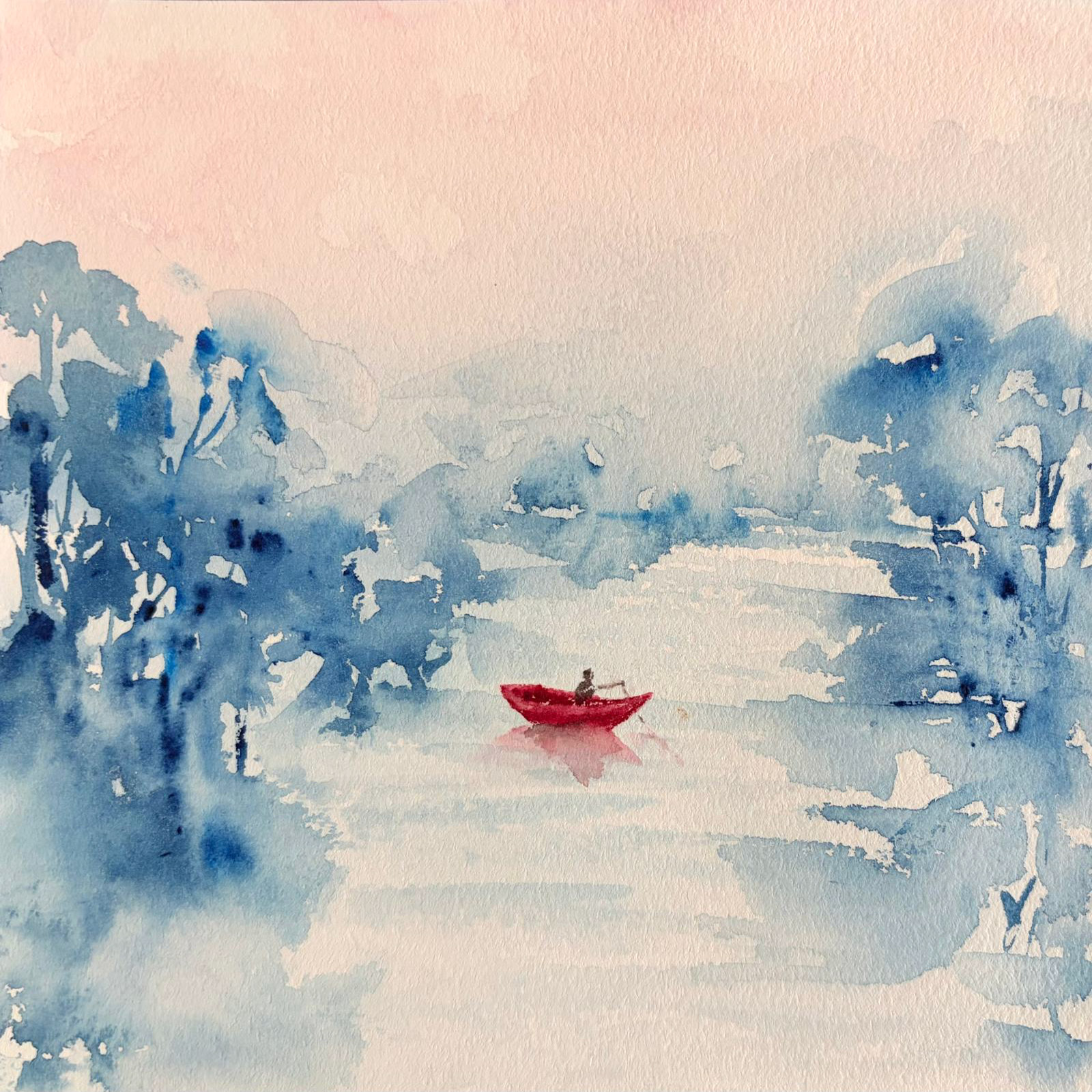Still — watercolour artwork by Jennie