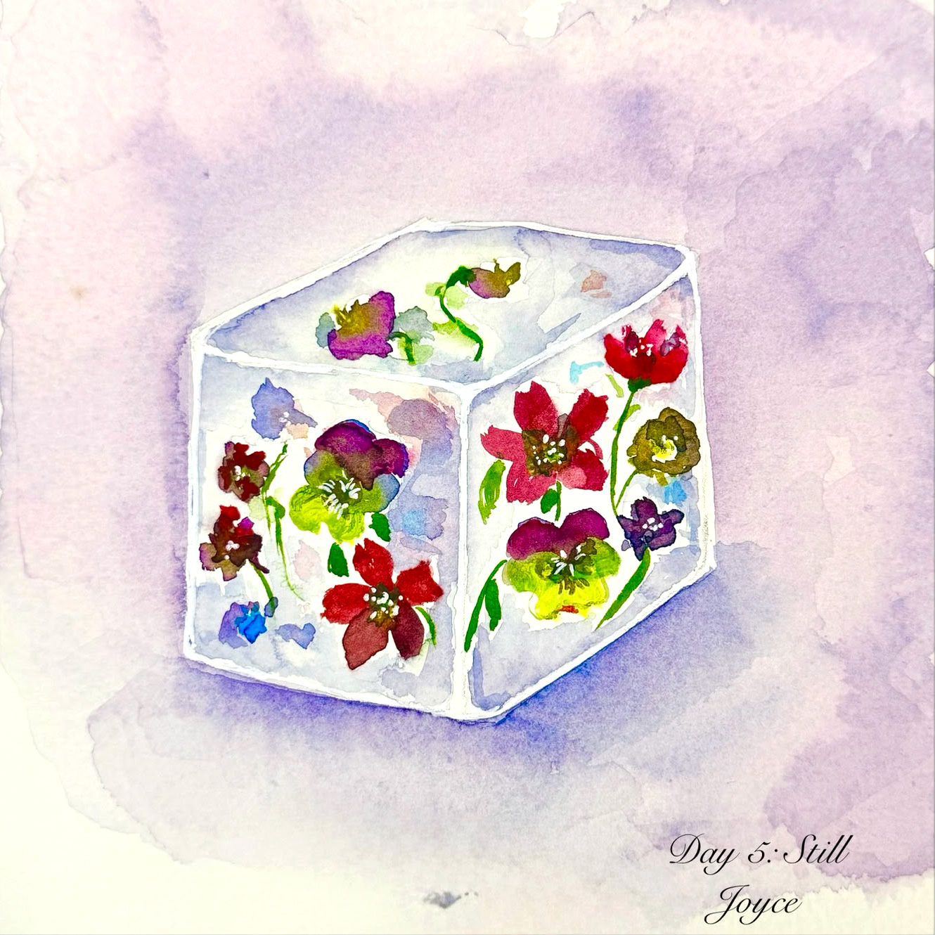 Still — watercolour artwork by Joyce Sim