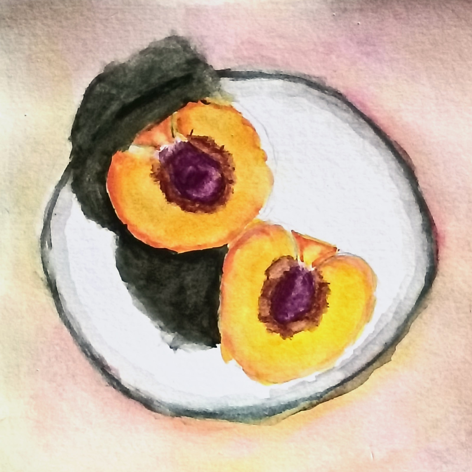 Still — watercolour artwork by Madhavi