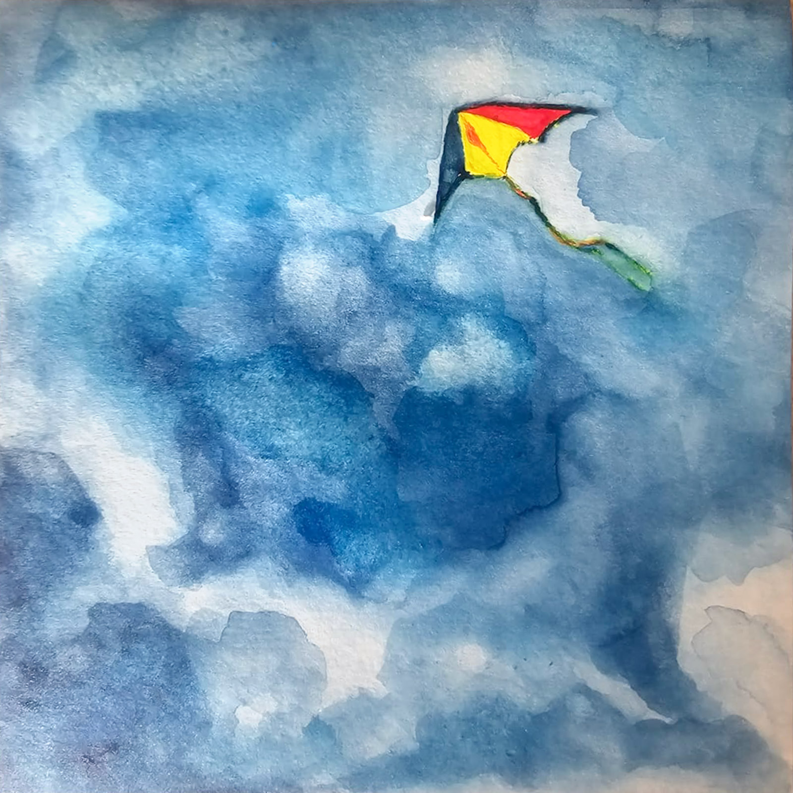 Motion — watercolour artwork by Cliff