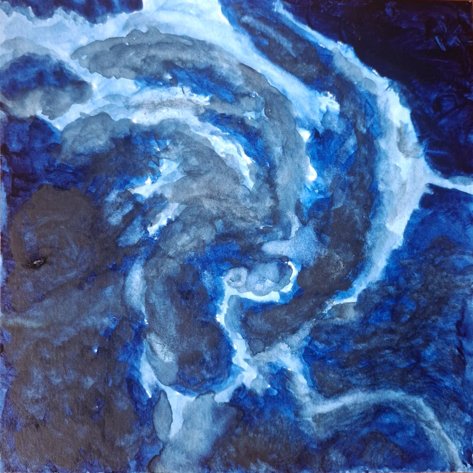 Motion — watercolour artwork by Henry