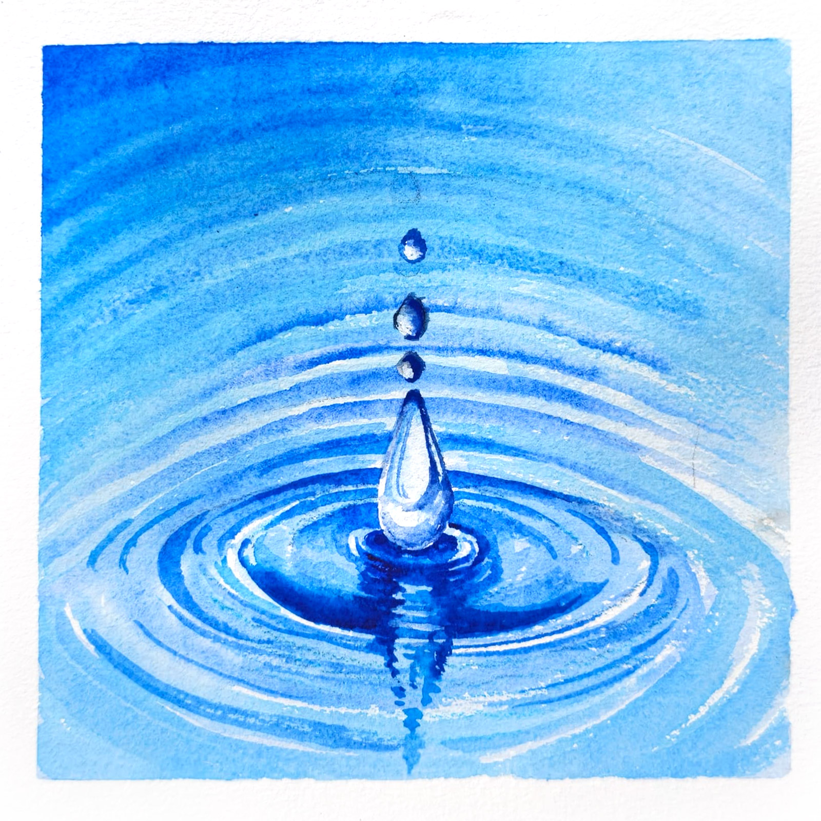 Motion — watercolour artwork by Teresa Yong