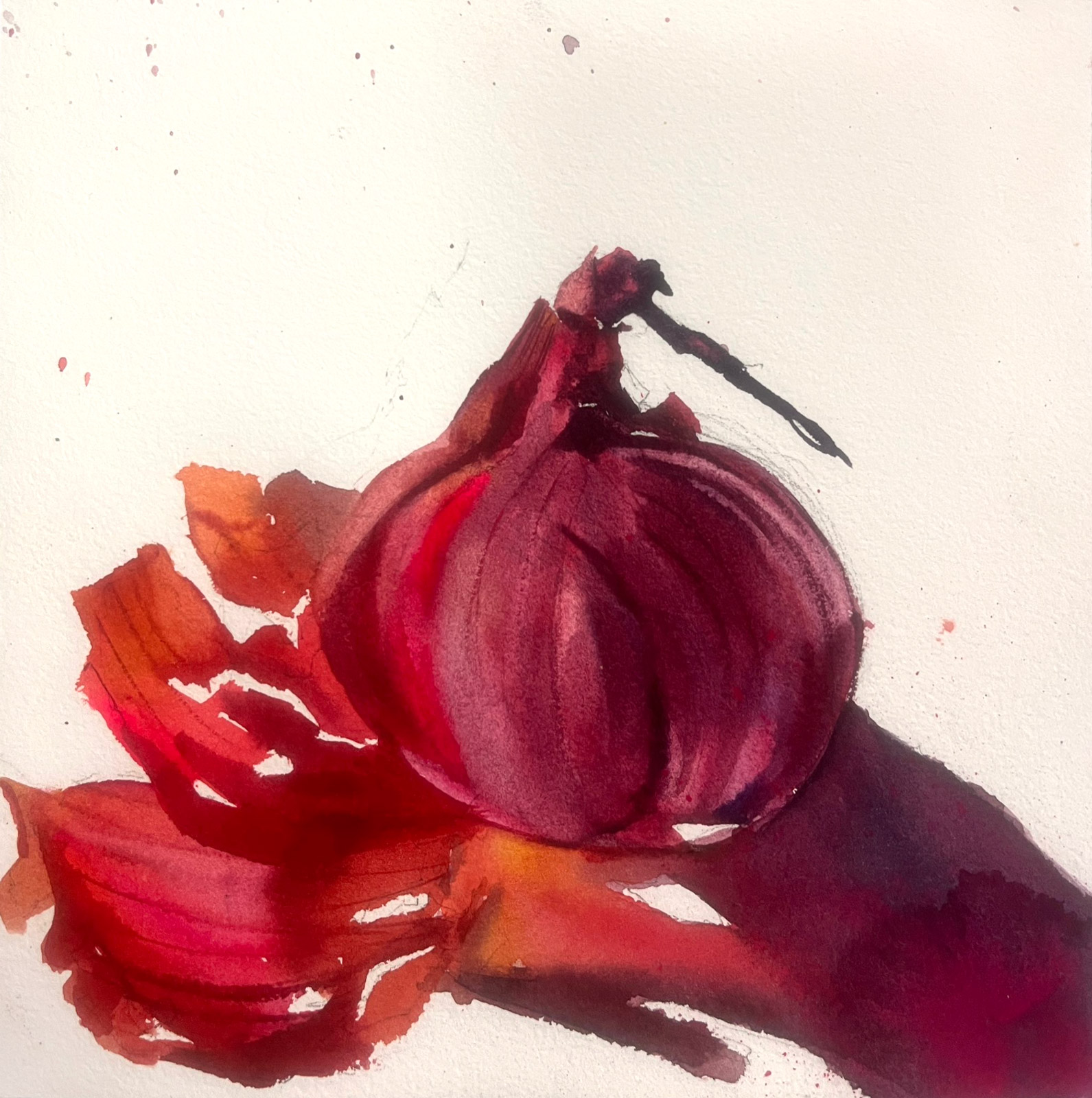 Reflect — watercolour artwork by Ananya