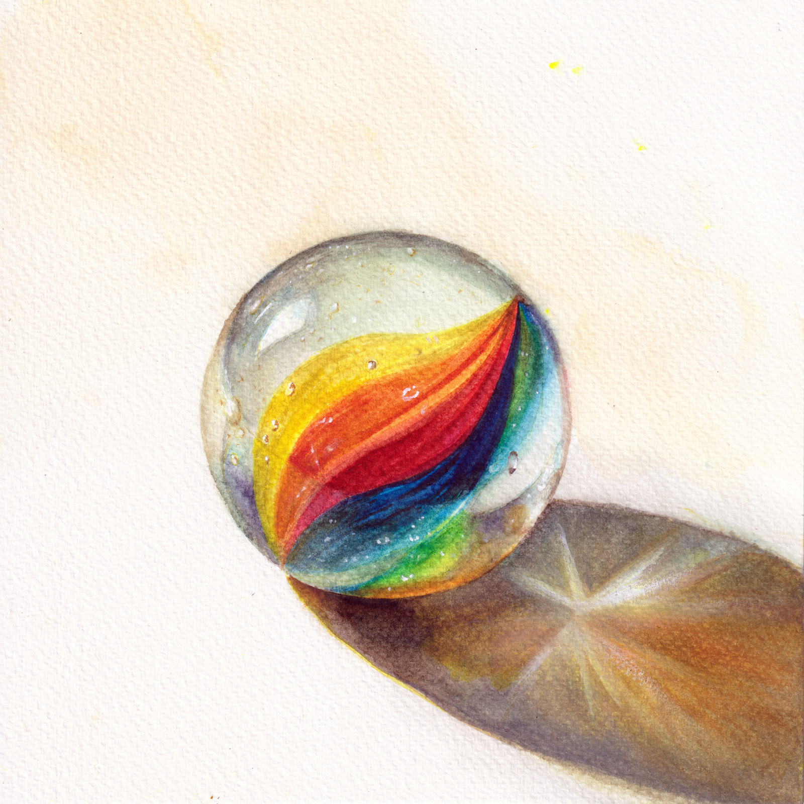 Reflect — watercolour artwork by Liu Ling
