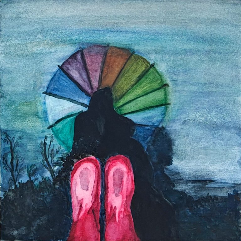 Reflect — watercolour artwork by Mary Lee