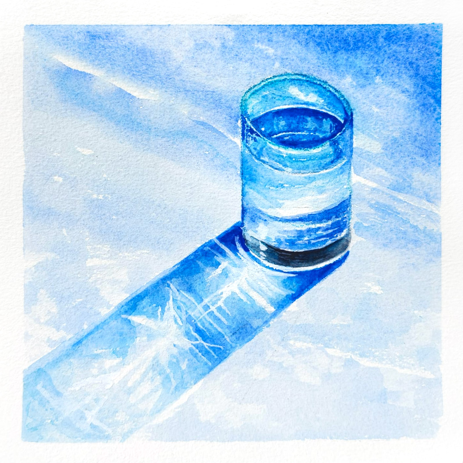Reflect — watercolour artwork by Teresa Yong