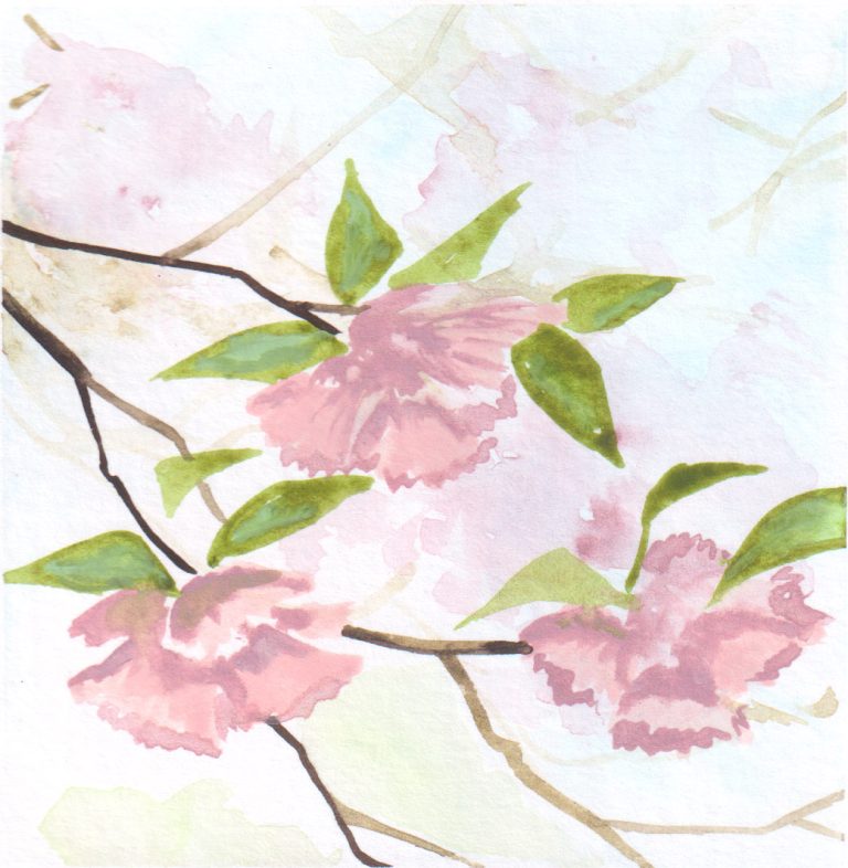 Depth — watercolour artwork by Barry