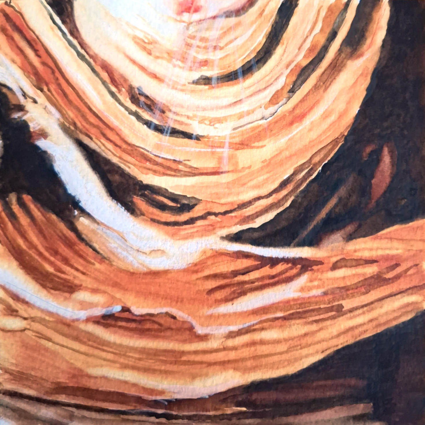 Depth — watercolour artwork by Henry