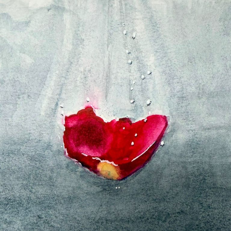 Depth — watercolour artwork by Joyce Sim