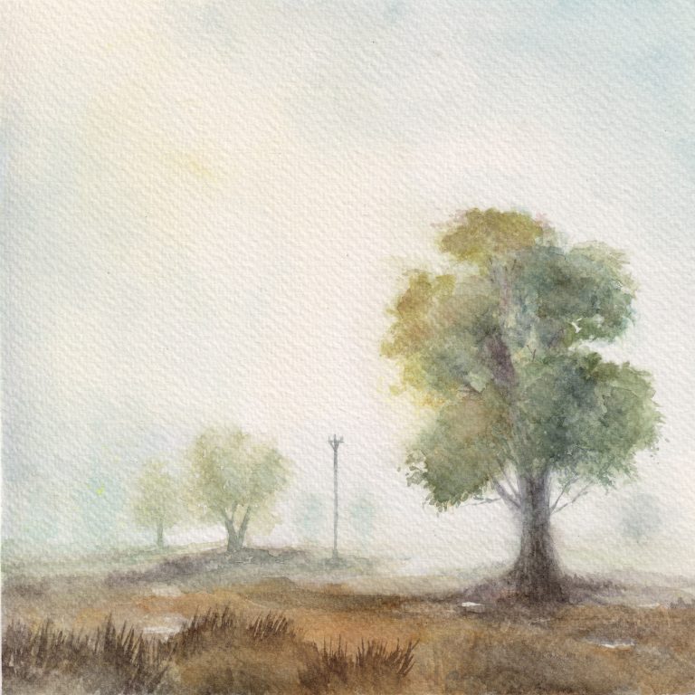 Depth — watercolour artwork by Liu Ling