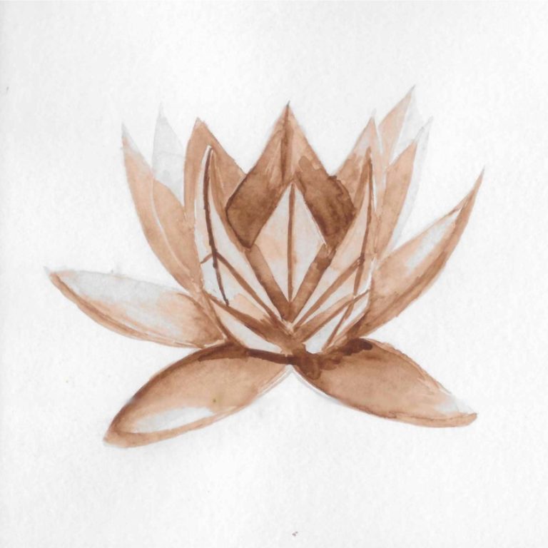 Depth — watercolour artwork by Lucretia