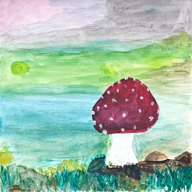 Depth — watercolour artwork by Mary Lee