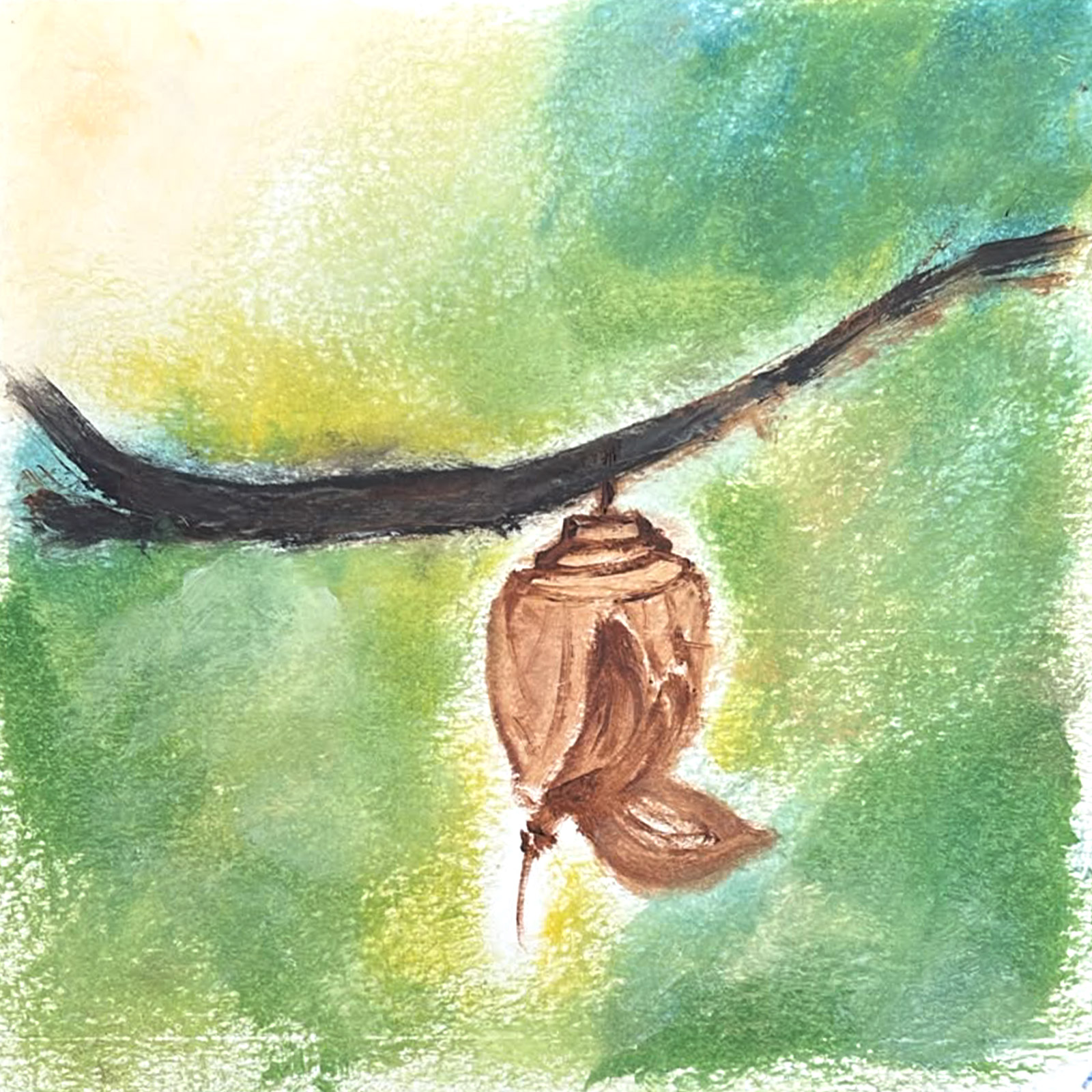 Growth — watercolour artwork by Karen Yap