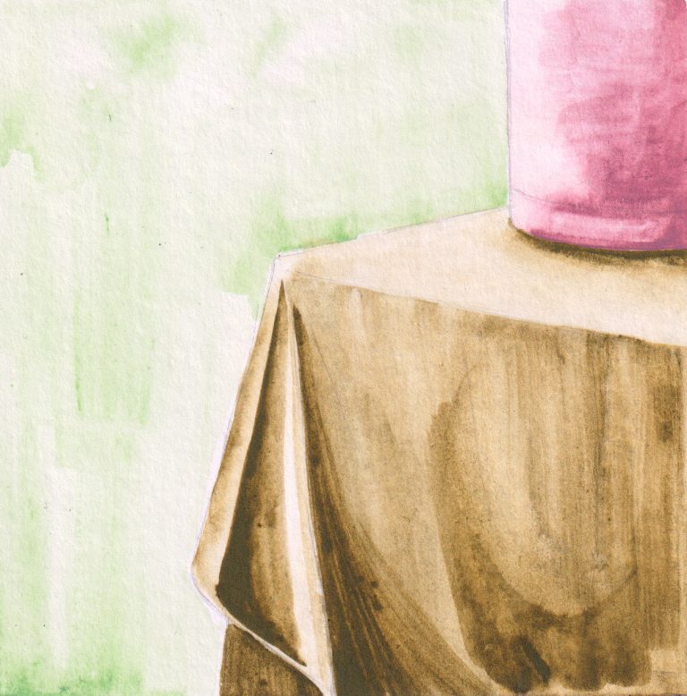 Weight — watercolour artwork by Barry