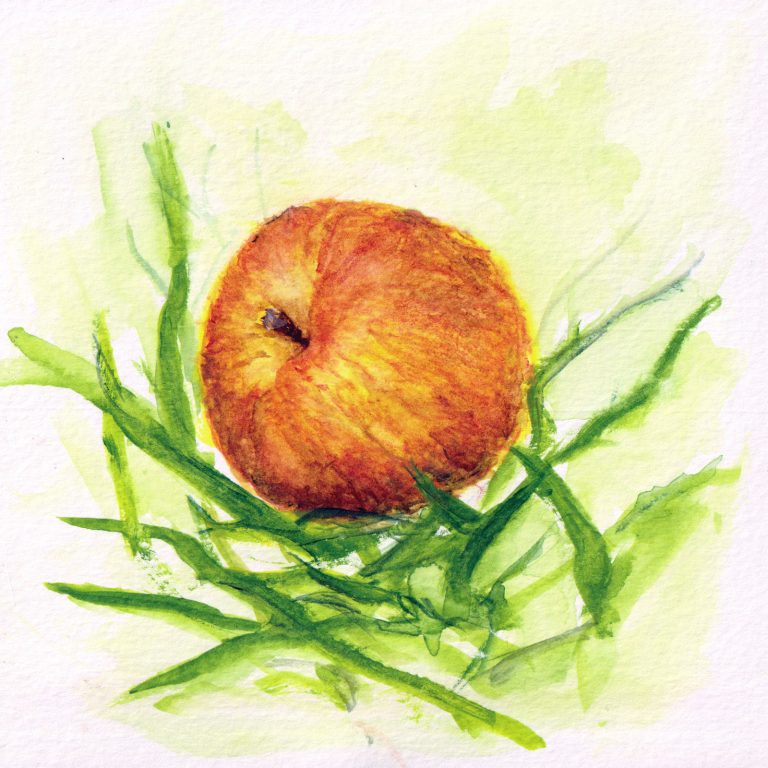 Weight — watercolour artwork by Khee