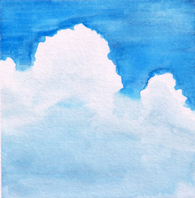 Clear — watercolour artwork by Barry