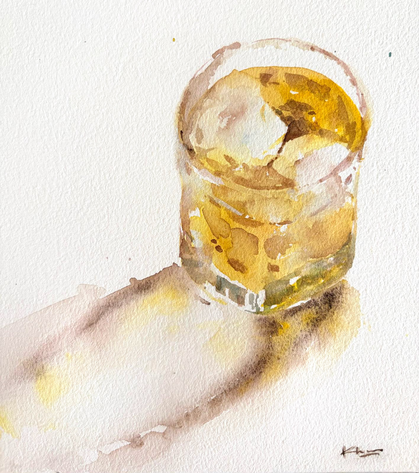 Clear — watercolour artwork by Jennie